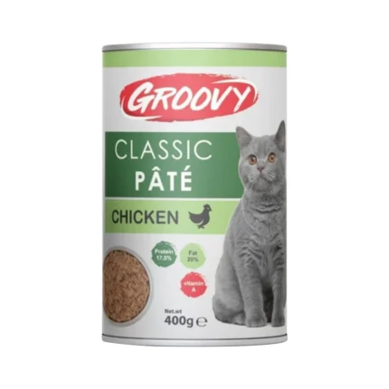 Groovy Cat Wet Food Classic Pate Chicken 400g