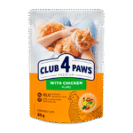 CLUB 4 PAWS PREMIUM with chicken in jelly