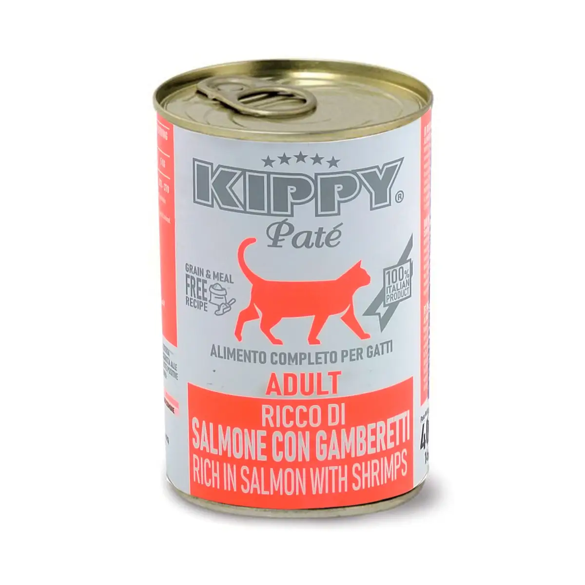 8015912514158 Kippy Pate Salmon&Shrimps Adult Cat 400g - Image 1