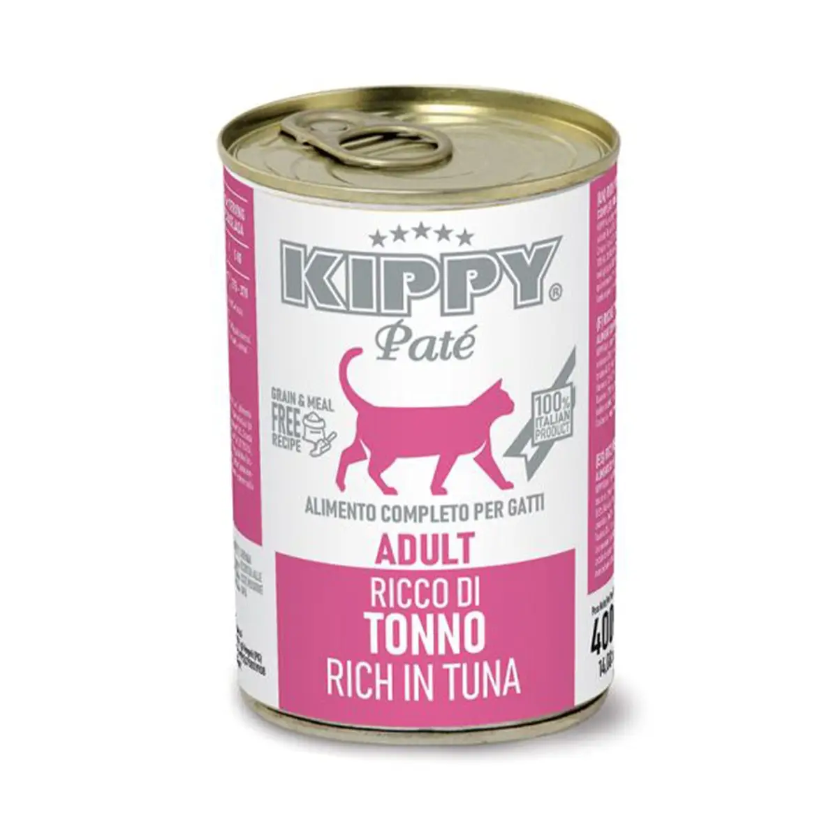 8015912514165 Kippy Pate Tuna Adult Cat 400g - Image 1