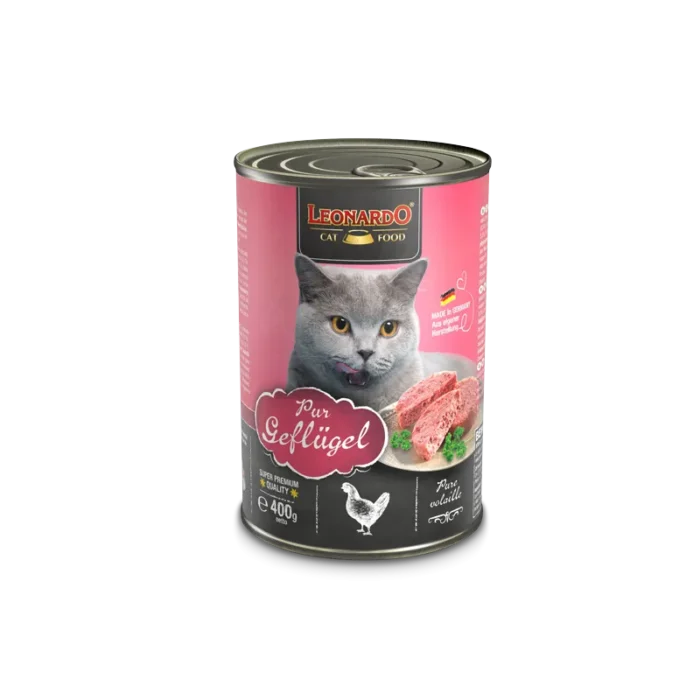 Leonardo Wet Food for Adult Cats with Chicken - For 3 to 5 kg - Image 1