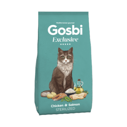 Gosbi Cat chicken & salmon sterilized 400g