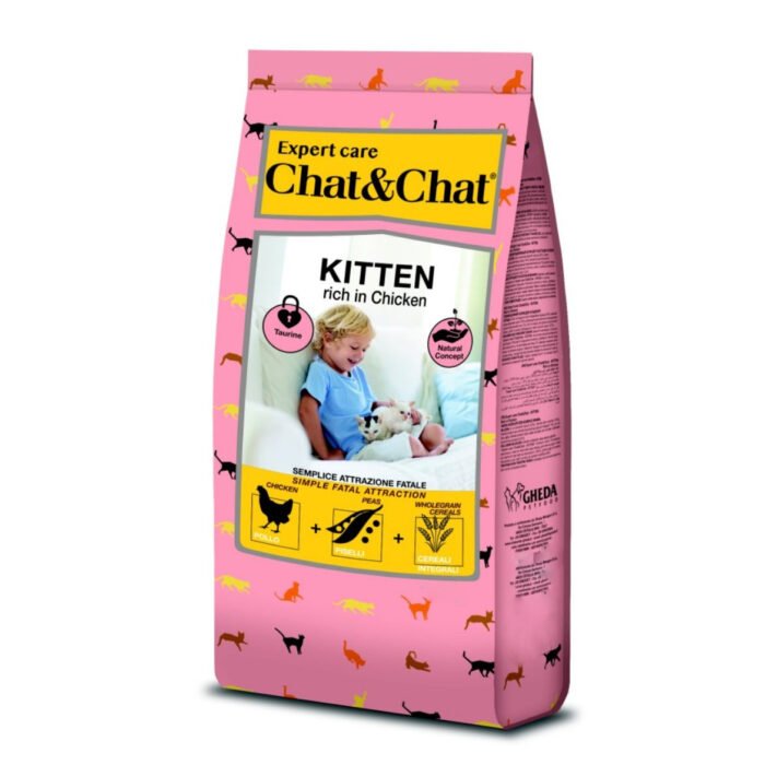 Expert Chat & Chat Kitten Rich in Chicken Dry Food 900 g - Image 1