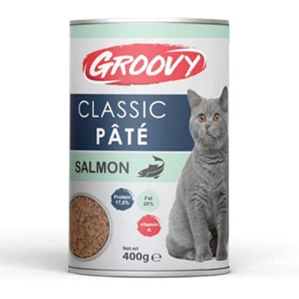 Groovy Cat Wet Food Classic Pate Salmon 400g