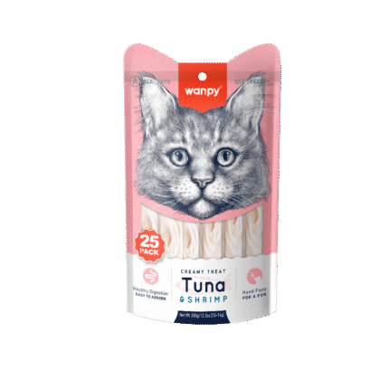 Wanpy 25 Pack Creamy Treat - Tuna & Shrimp