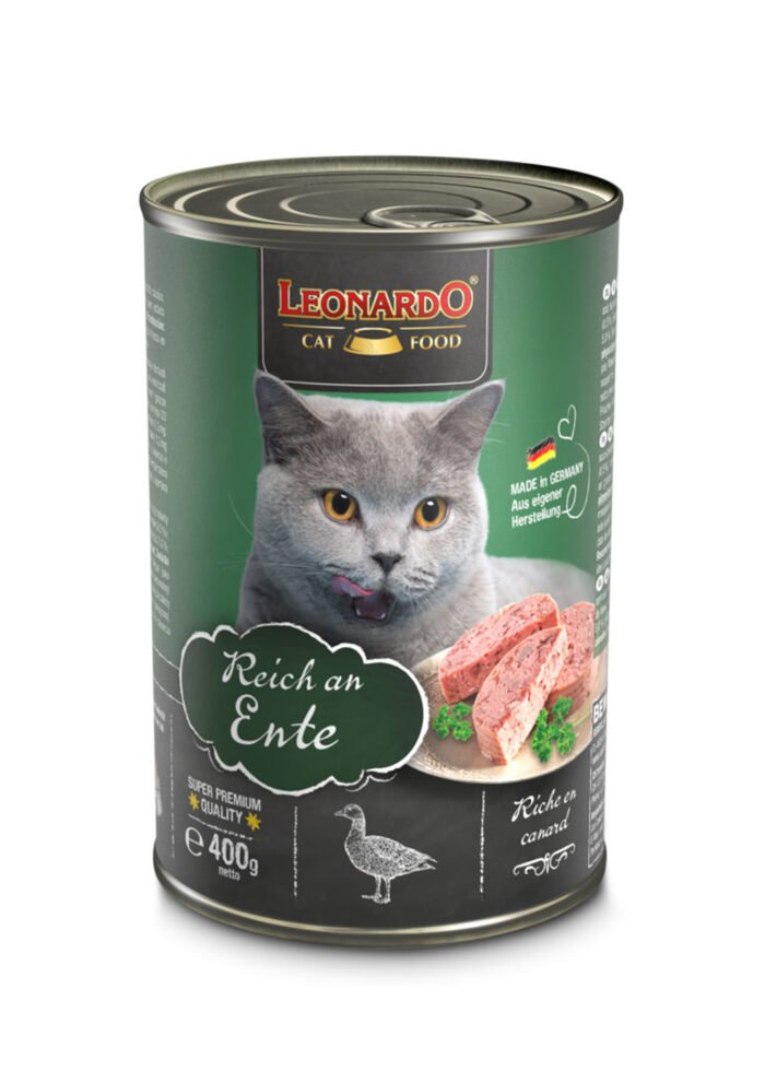 Leonardo Wet Food for Adult Cats with Duck - 3-5 kg - Image 1