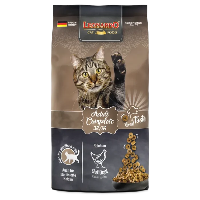 Leonardo Complete 32/16 For Adult Cats  1.8kg - Image 1