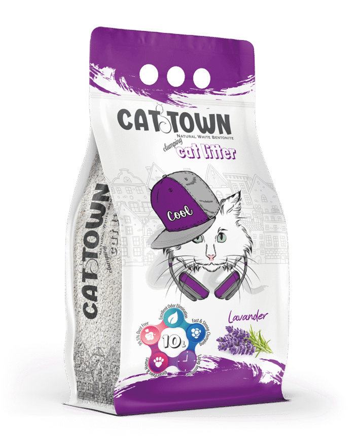 Cat Town Lavender Scented 10L - Image 1