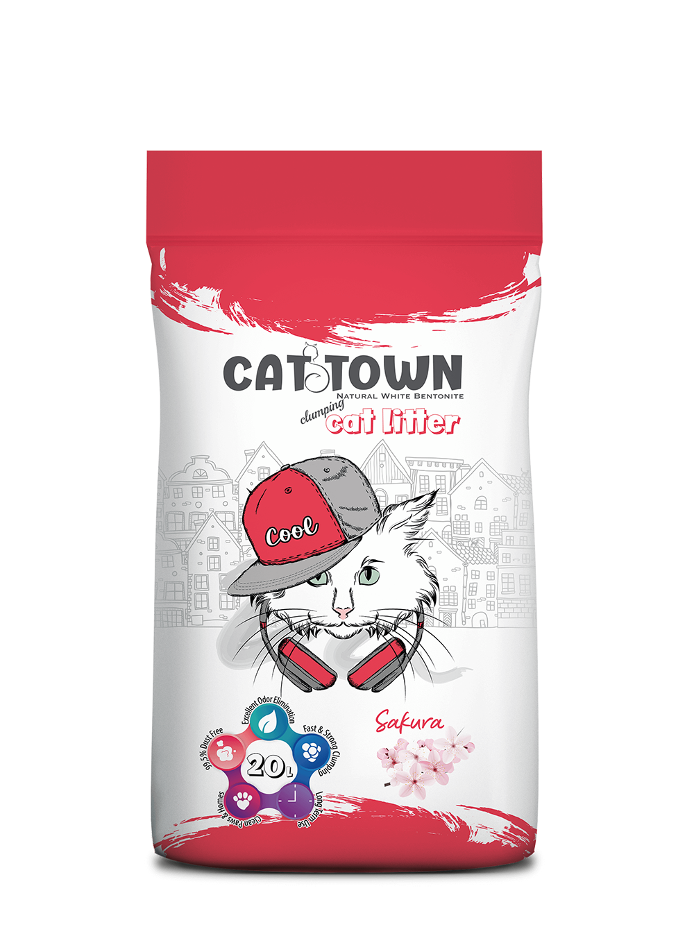 cattown-20lt-sakura Cat Town Sakura Scented 20L - Image 1