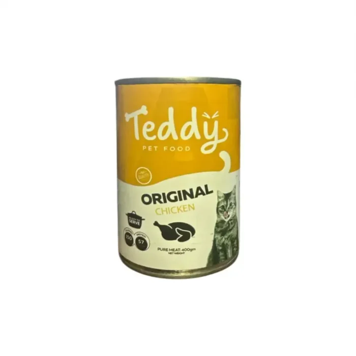 Teddy Wet Food Original With Chicken 400g - Image 1