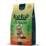 Keke Classic Multigusto Dry Food with Meat, Fish & Vegetables for Adult Cats 2 kg