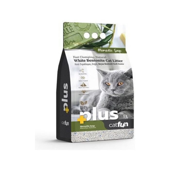 Cat Fun Plus Litter 5L (Marseille Soap) - Image 1