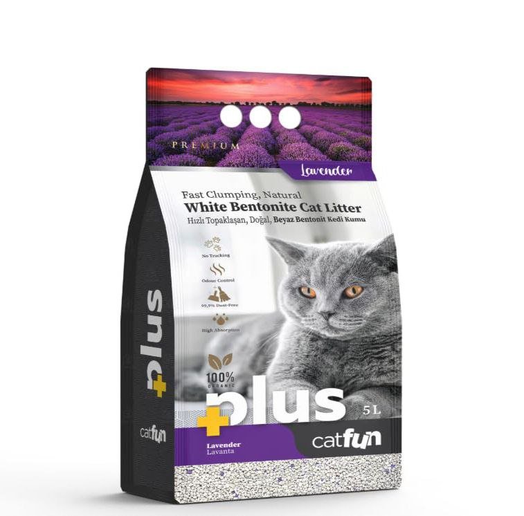 photo_6021773578011265275_x Cat Fun Plus Litter 5L (Lavender) - Image 1