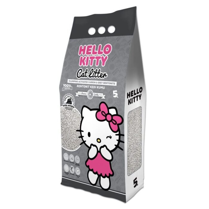 Hello Kitty Cat Litter 5L (extra activated carbon) - Image 1