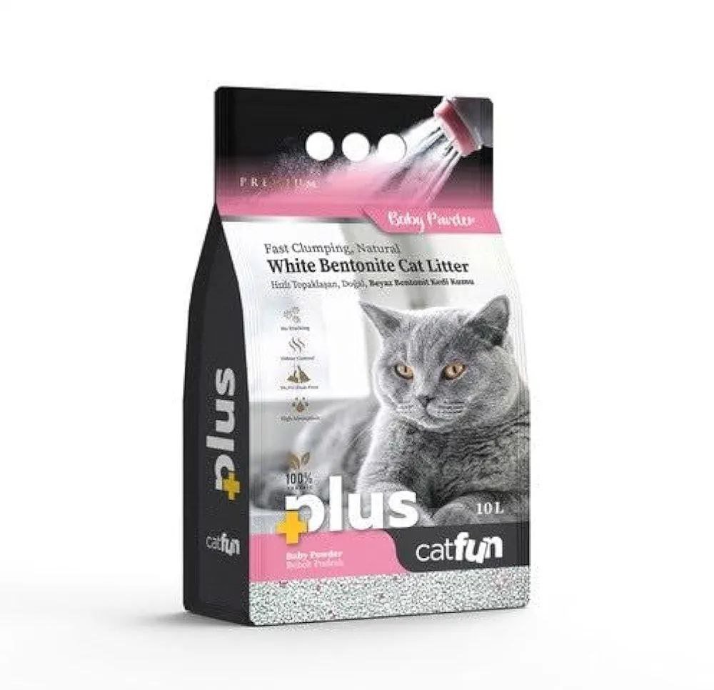 photo_6021773578011265297_y Cat Fun Plus Litter 10L(Baby Powder) - Image 1