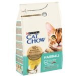 Purina CAT CHOW Hairball Control Rich in Chicken Dry Cat Food (1.5kg)