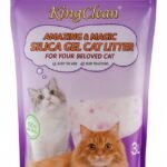 KingClean Amazing & Magic Silica Gel Cat Litter 3L (LAVENDER)