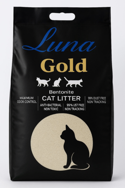 Luna Gold Bentonite Cat Litter (Marseille soap) 10L
