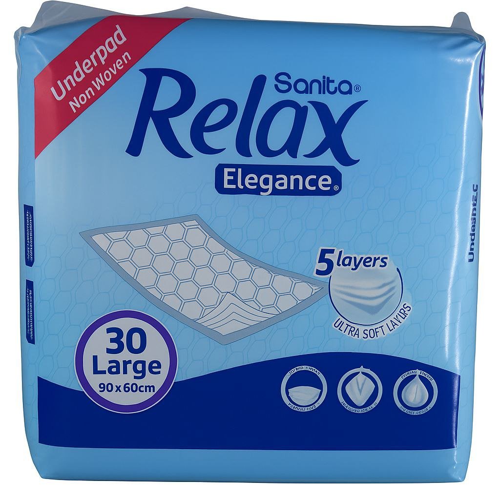 photo_6030679746750301365_y Sanita Relax Elegance Underpads 30p - Image 1