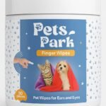 Pets Park Clean Finger Wipes for Ears and Eyes 50pieces