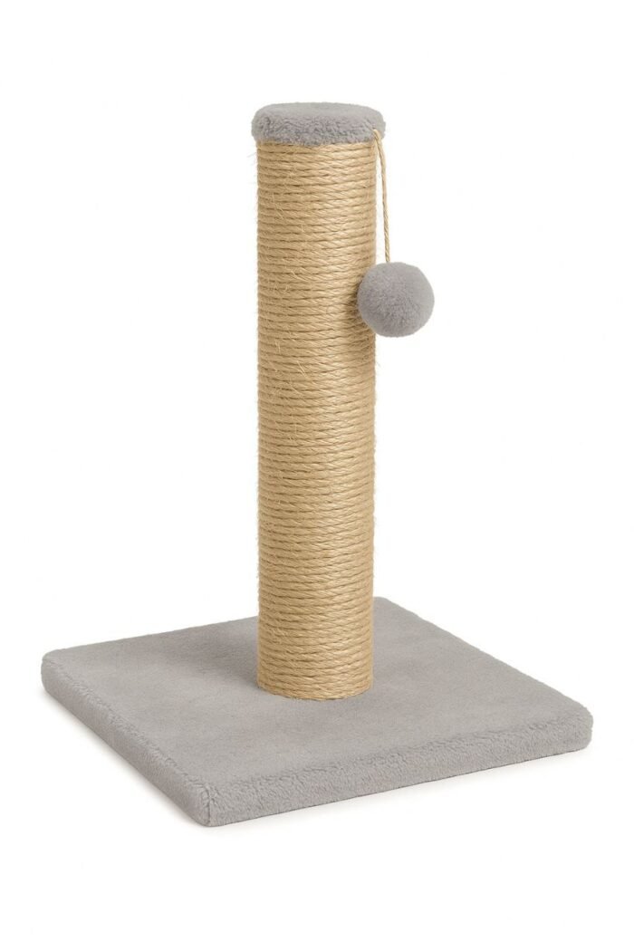 Gray Cat Scratching Post - Image 1