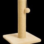 Beige Cat Scratching Post