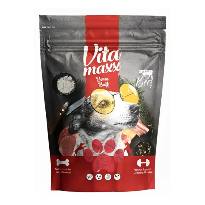 Vita Maxx Bone Buff Dog Treats With Beef Flavor 500g - Image 1