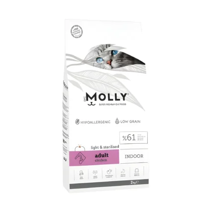 MOLLY Indoor – Adult Chicken (2kg)