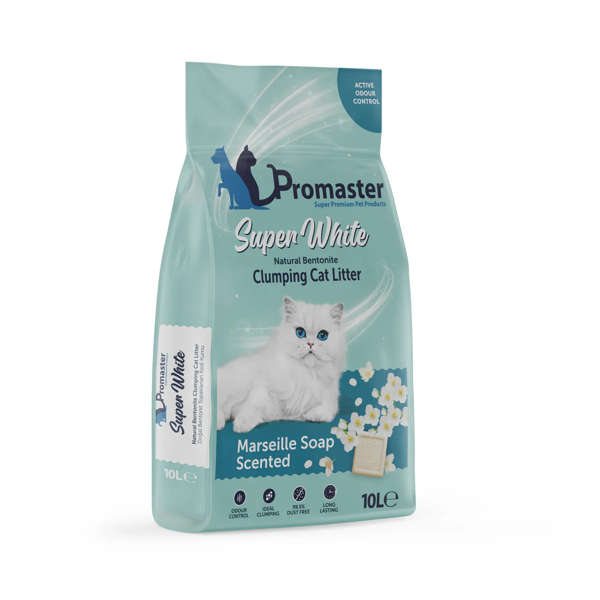 Soap_10_L Promaster - Marseille Soap Scented Clumping Cat Litter 10L - Image 1