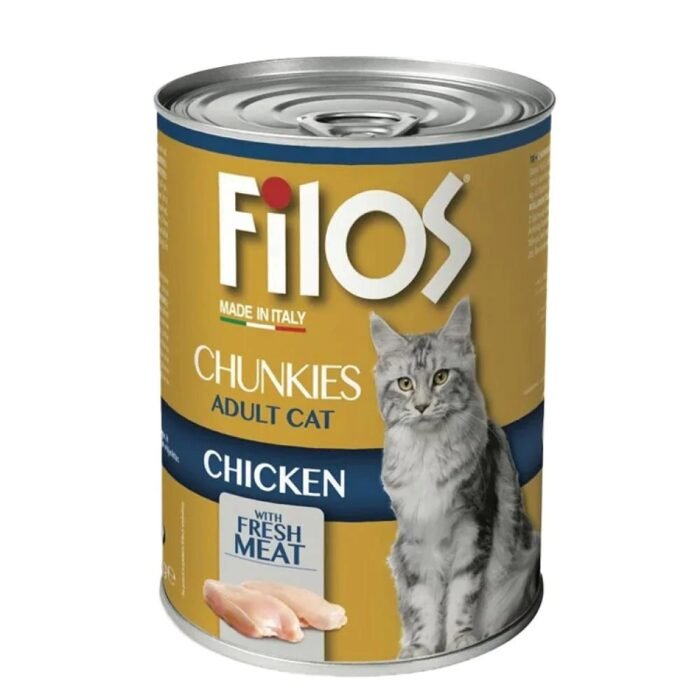 Filos Chunkies Adult Cat – Chicken - Image 1