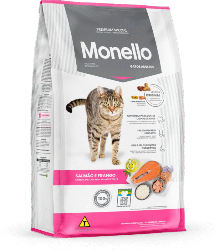 Monello Adult Cats – Salmon & Chicken 1KG - Image 1