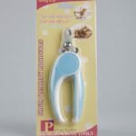 PET nail clipper blue
