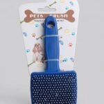 pet brush blue