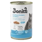 Bonita Salmon-Flavored Cat Cans 400g