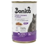 Bonita Turkey-Flavored Cat Cans 400g