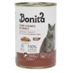 Bonita Liver-Flavored Cat Cans 400g